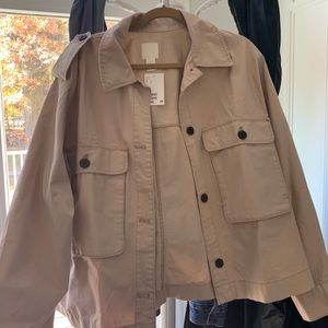 Light Weight Khaki Jean Jacket H&M NEW